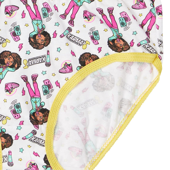 Karma’s World Girls'  Exclusive Pack 100% Combed Cotton 10-Pack Underwear in Sizes 4, 6 and 8 Karma's World 10pk