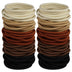 Thick Hair Ties No Damage 120 Pcs, Elastics for Ponytail Holders for Women, Men & Girls, Hair Styling Accessories (4mm)