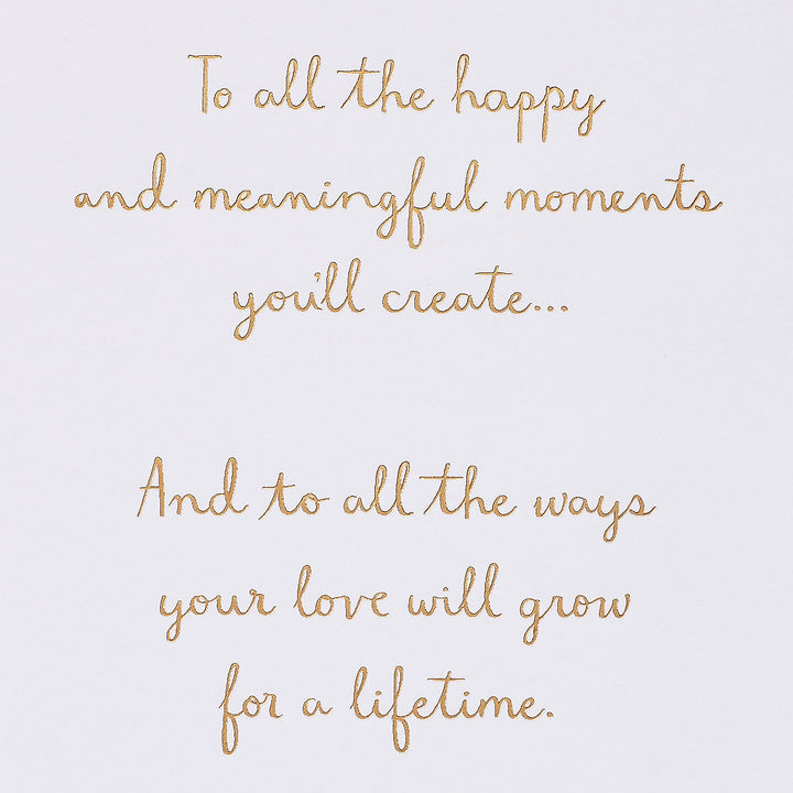 American Greetings Wedding Card (Happy and Meaningful Moments)