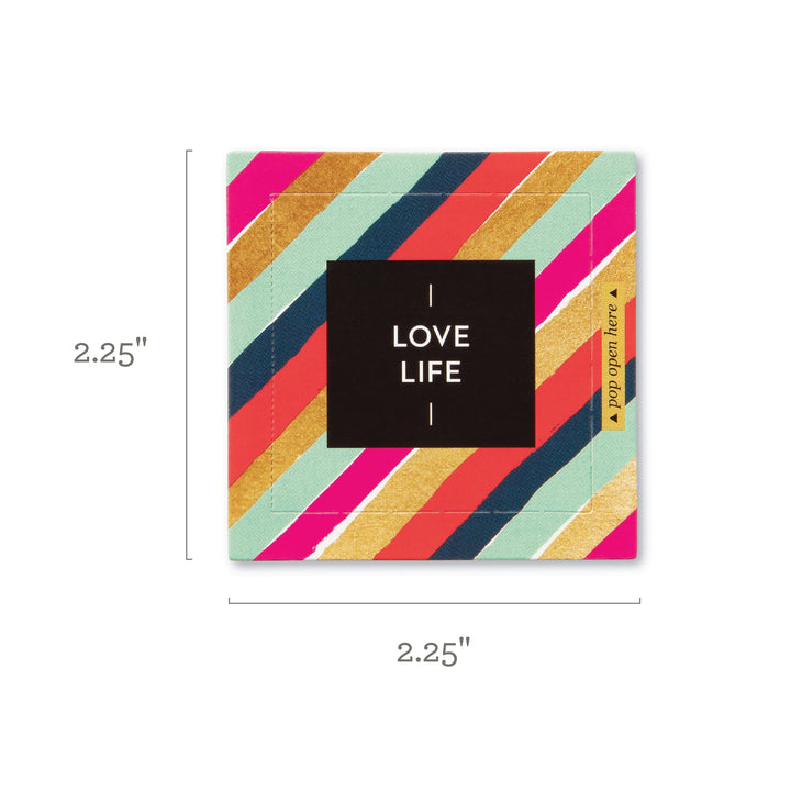 Compendium ThoughtFulls Pop-Open Cards — Love Life — 30 Pop-Open Cards, Each with a Different Inspiring Message Inside