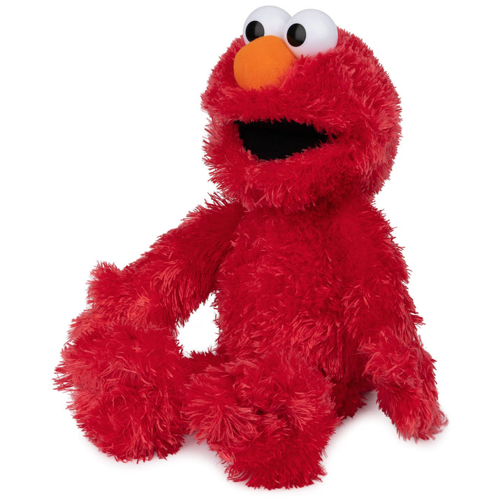 GUND Sesame Street Official Elmo Muppet Plush, Premium Plush Toy for Ages 1 & Up, Red, 13