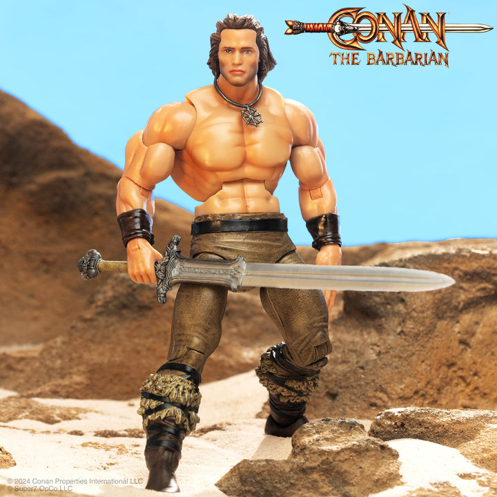 Super7 Conan The Barbarian Deluxe - Conan (Iconic Pose) Action Figure Conan (Iconic Pose) 7 in Figure