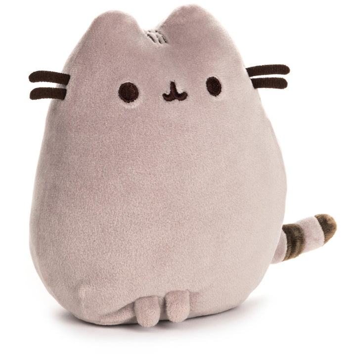 GUND Pusheen The Cat Squisheen Plush, Stuffed Animal Cat for Ages 8 and Up, Gray, 6"