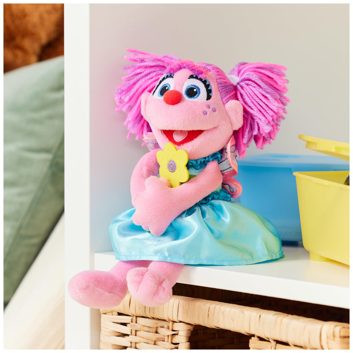 GUND Sesame Street Official Abby Cadabby Muppet Plush, Premium Plush Toy for Ages 1 & Up, Pink/Blue, 11