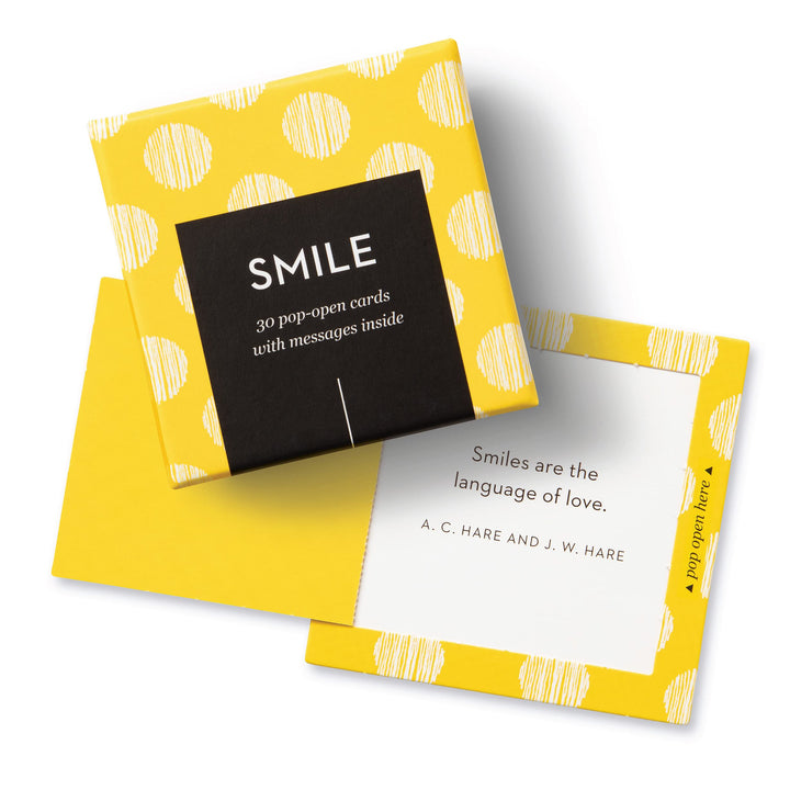 Compendium ThoughtFulls Pop-Open Cards — 3-Pack of You're Awesome, Smile, Be Happy — 90 Pop-Open Cards, Each with a Different Message Inside 3-Pack - You're Awesome, Smile, Be Happy