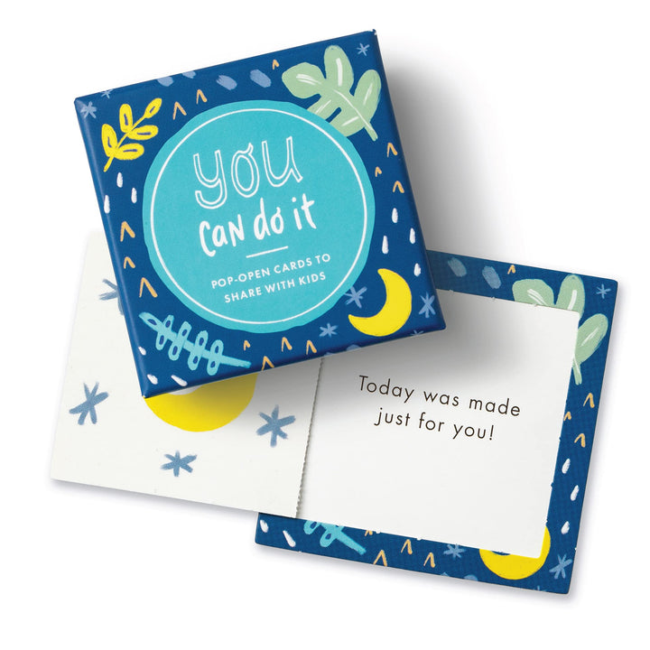 Compendium ThoughtFulls for Kids – 2 Pack of You're Incredible, You Can Do It – 60 Pop-Open Cards to Share with Kids, Each with a Different Inspiring Message Inside 2 Pack - You're Incredible and You Can Do It