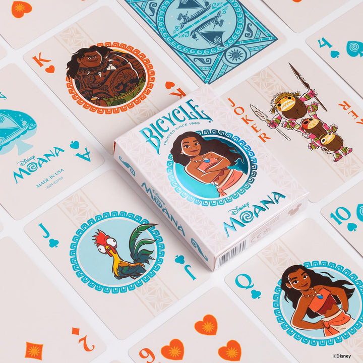 Bicycle Disney Moana Inspired Playing Cards, 1 Deck