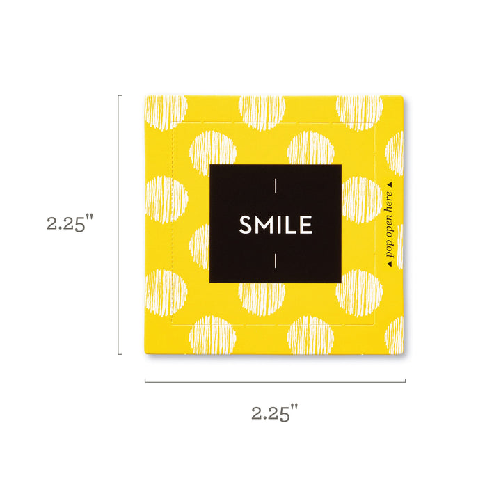 Compendium ThoughtFulls Pop-Open Cards — 2-Pack of Smile, Happy Day — 60 Pop-Open Cards, Each with a Different Message Inside 2-Pack - Smile and Happy Day