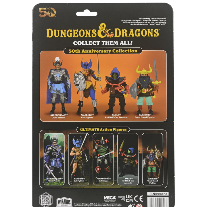 WizKids Dungeons & Dragons 7” Scale Action Figure – Limited 50th Anniversary Edition Warduke Figure WizKids Dungeons & Dragons 7” Scale Action Figure – Limited 50th Anniversary Edition Warduke Figure