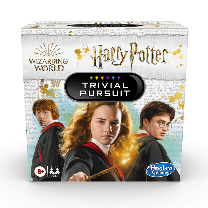 Hasbro Gaming Trivial Pursuit: Wizarding World Harry Potter Edition Compact Trivia Game, 2+ Players, 600 Trivia Questions, 8+ (Exclusive) Multicolor