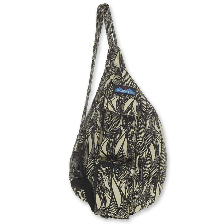 KAVU Mini Rope Bag Cotton Crossbody Sling One Size Beach Tie Dye