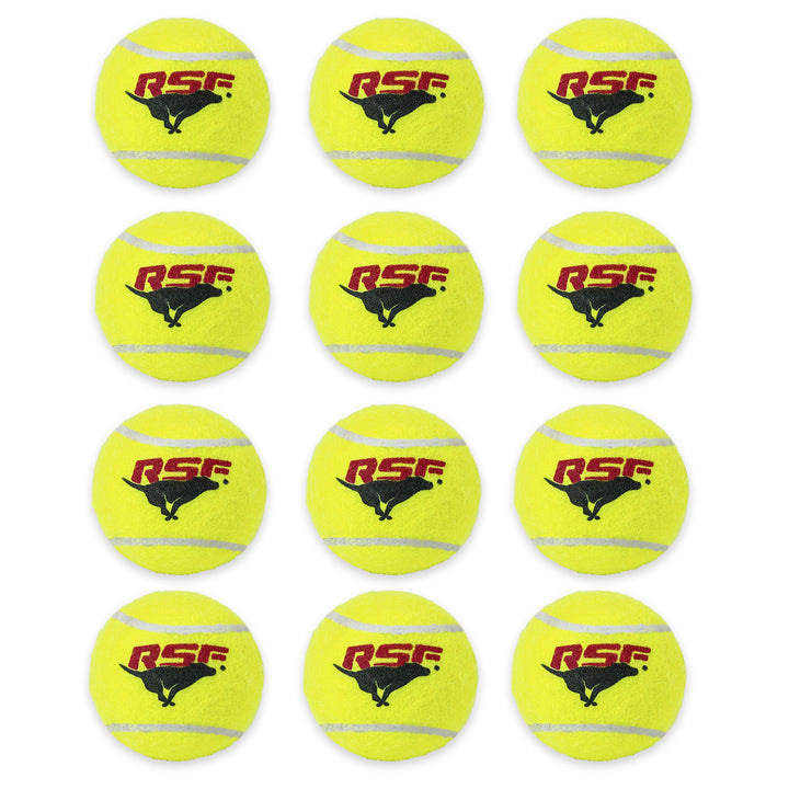 Franklin Pet Supply RSF Squeak Mini 1.75" Tennis Balls - Dog Toy Squeaks When Squeezed - (Pack of 12) - for Small Dogs - Squeaker Noise 12 Pack - Mini Size