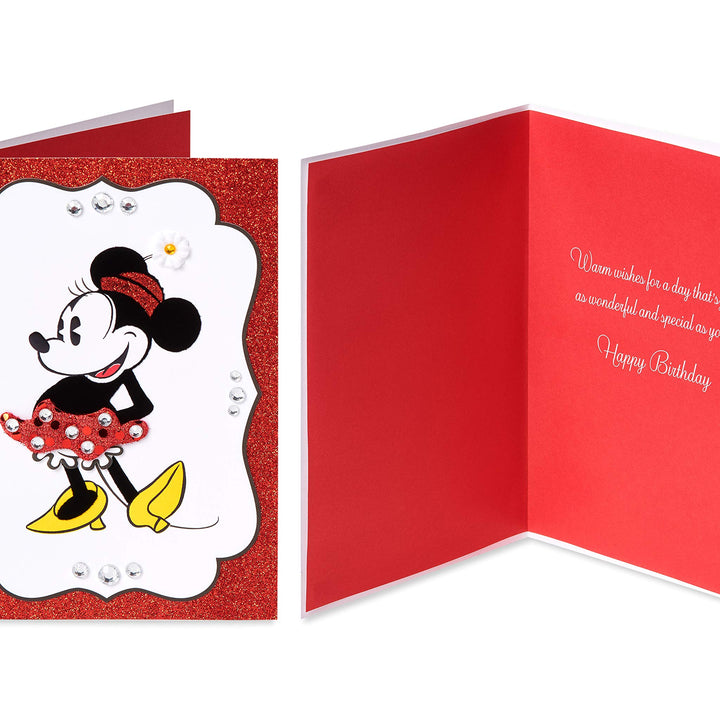 Papyrus Disney Blank Card Assortment, Mickey and Minnie Mouse (3-Count)