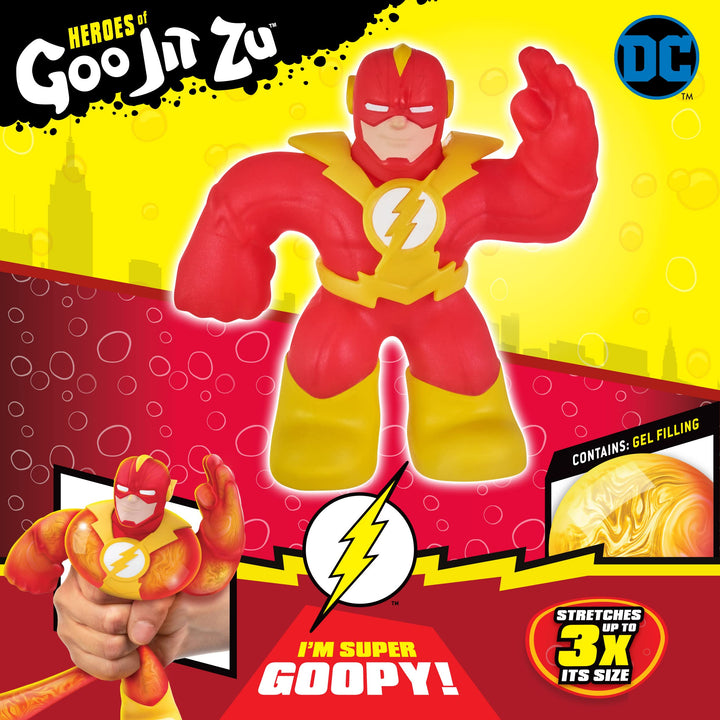 Heroes of Goo Jit Zu DC Hero Pack - Super Goopy Speed Armor Flash 4.5" Tall 4.5 inches