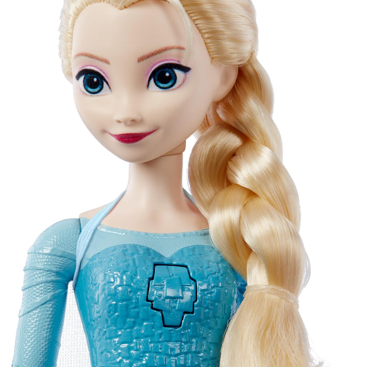 Mattel Disney Frozen Toys, Singing Elsa Doll with Signature Clothing, Sings “Let It Go” from the Movie Frozen Signature Elsa