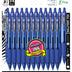 Zebra Pen Z-Grip Retractable Ballpoint Pen, Medium Point, 1.0mm, Blue Ink, 24-Pack