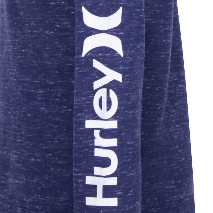 Hurley Boys' Long Sleeve Soft Basic Cloud Slub T-Shirt 6 Gym Red