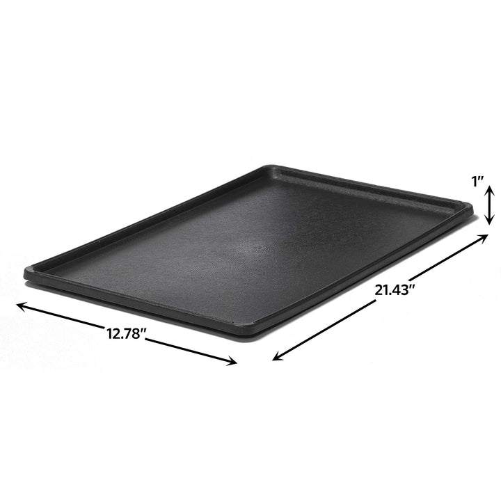 MidWest Homes for Pets Replacement Pan for 22' Long MidWest Dog Crate Black 21.4"L x 12.8"W x 1.0"H