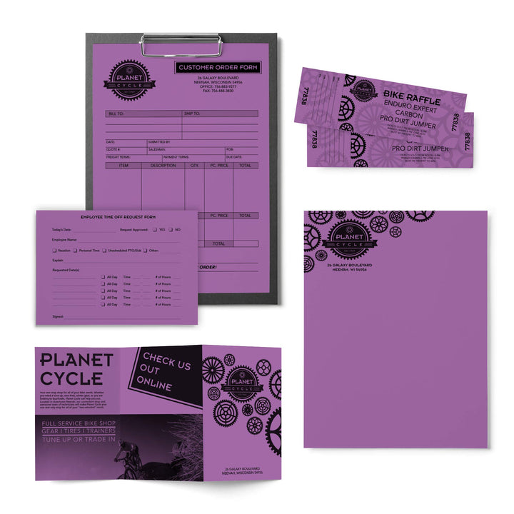 Astrobrights Mega Collection Colored Paper, 8 ½ x 11, 24 lb/89 gsm, Bright Purple, 625 Ct. (91675) "Exclusive" - More Sheets!