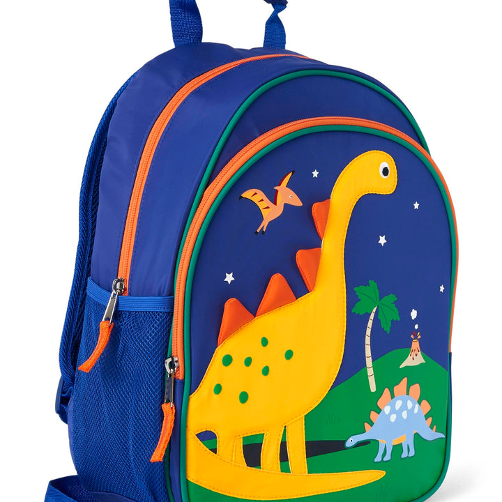 Gymboree Boys,Kids' Preschool Elementary Backpack for Boy and Girl,Nightime Dino,One Size One Size Nightime Dino