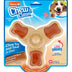 Hartz Chew ‘n Clean Chew Toy and Treat in One Chicken Flavored Tri-Point Dog Toy, Medium Medium (1 Count)