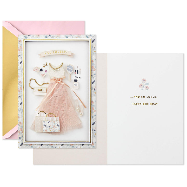 Hallmark Signature Birthday Card (So Lovely) So Lovely