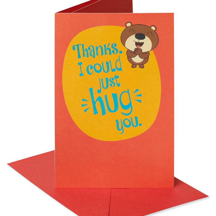 American Greetings Thank You Card (Hug) Hug