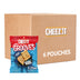 Cheez-It Grooves Crunchy Cheese Crackers, Snack Crackers, Lunch Snacks, Family Size, Sharp White Cheddar, 17oz Box (1 Box) 1.06 Pound (Pack of 1)