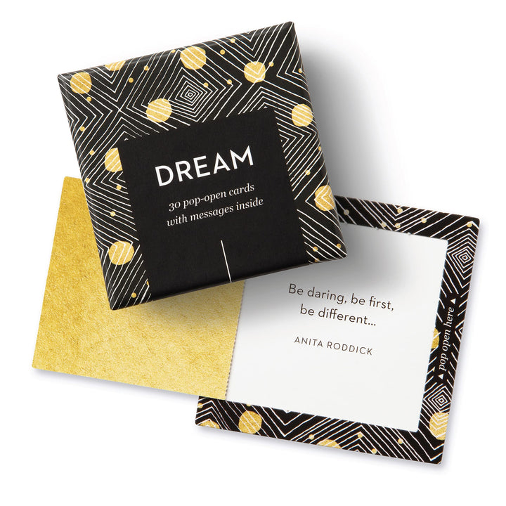 Compendium ThoughtFulls Pop-Open Cards — Dream — 30 Pop-Open Cards, Each with a Different Inspiring Message Inside