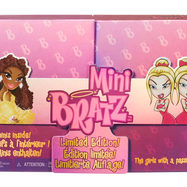 MGA's Miniverse Mini Bratz Limited Edition 2-Pack, Holiday Felicia and Tweevils Mini Figures in Display Packaging