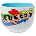 Silver Buffalo The Powerpuff Girls Rainbow Girl Power Featuring Blossom, Bubbles, and Buttercup Ceramic Ramen Noodle Rice Bowl with Chopsticks, Microwave Safe, 20 Ounces Power Puff Girls