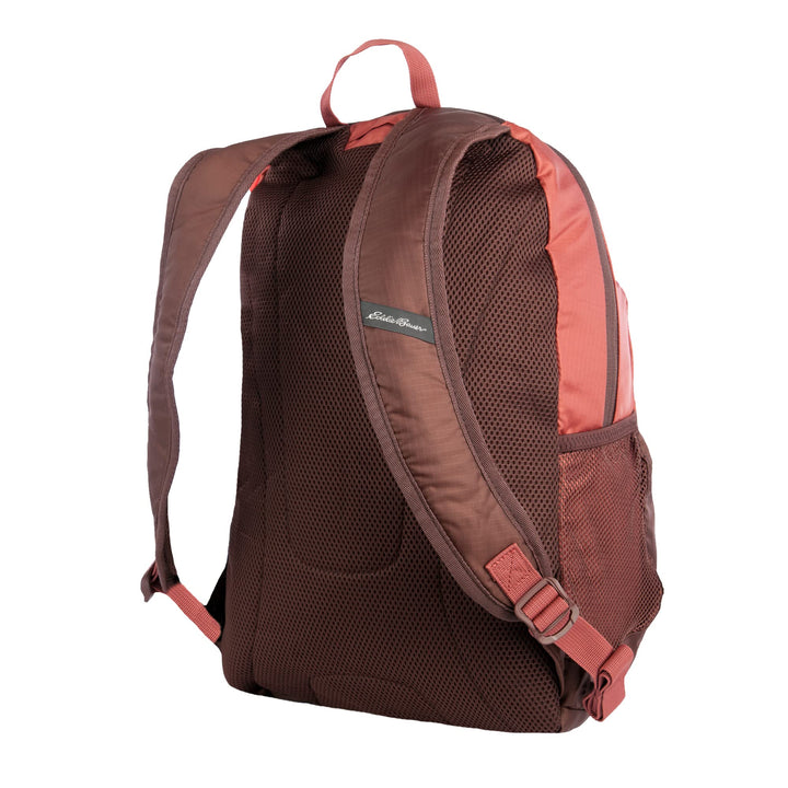 Eddie Bauer Stowaway Packable Backpack-Made from Ripstop Polyester, Maroon, 20L