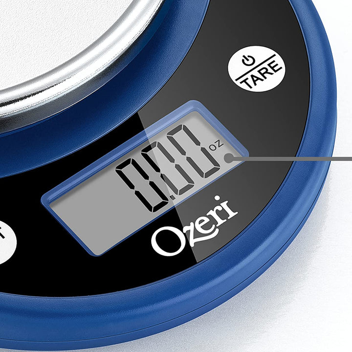 Ozeri Pronto Digital Multifunction Kitchen and Food Scale,Classic Blue