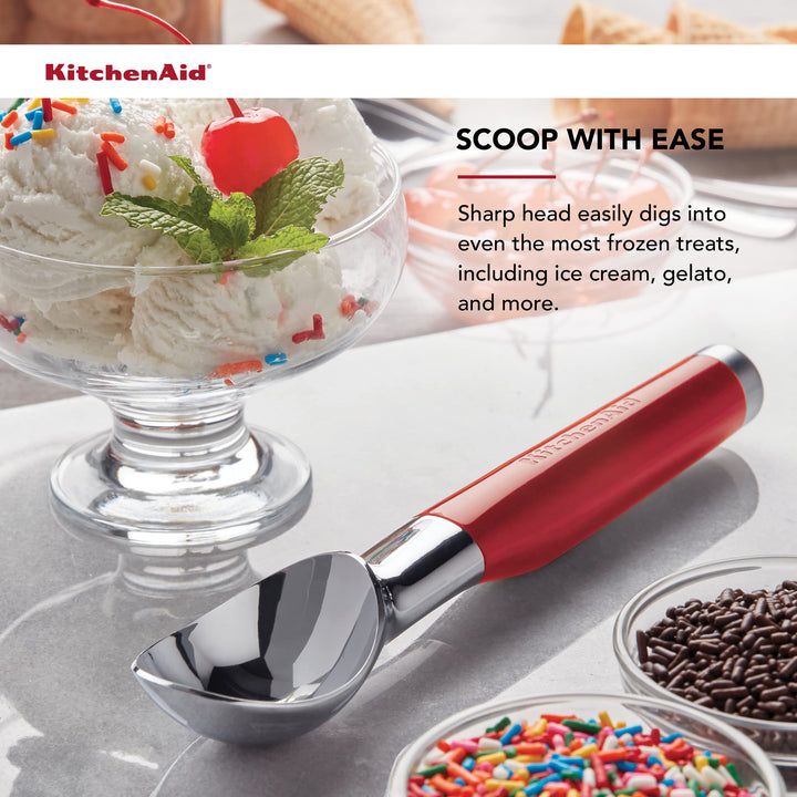 KitchenAid KE117OHERA Classic Ice Cream Scoop, Red 2 Empire Red