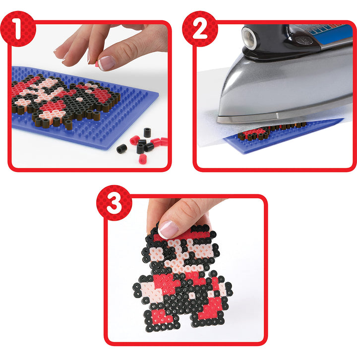 Perler 80-22841 Beads Super Mario Bros 3 Fuse Bead Pattern Pad, 14pgs