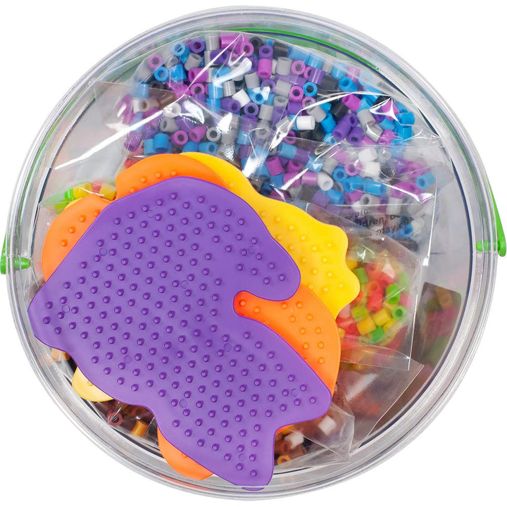 Perler Beads Pet Pals Assorted Fuse Bead Bucket, 8504 pcs, 6.5 x 6.5 x 6