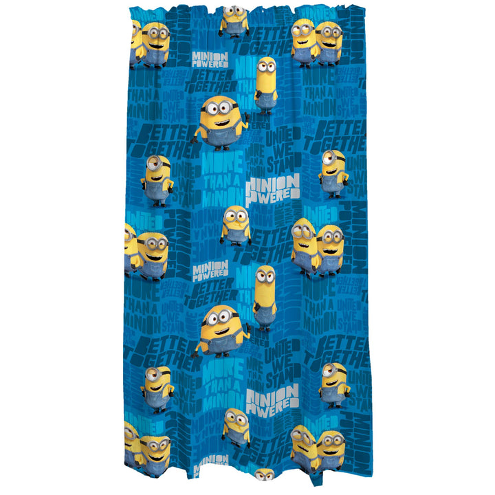 Minions: The Rise Of Gru, Kids Room Window Curtains Drapes Set, 82 In X 84 In, By Franco Despicable Me Minions