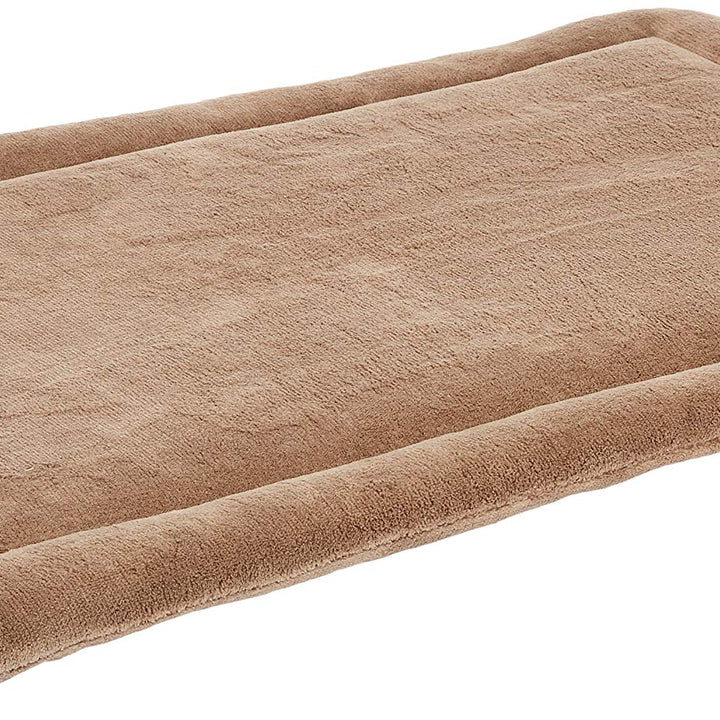 MidWest Homes for Pets Deluxe Micro Terry Pet Bed, Dog Bed & Crate Mat, Taupe, 30-Inch, 29.0" L x 21.0" W x 1.2" Th 29.0"L x 21.0"W x 1.2"Th