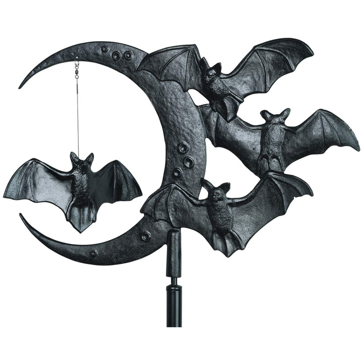 Whitehall Products Halloween Bat Rooftop Weathervane, Black