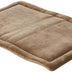 Midwest Homes for Pets Deluxe Micro Terry Pet Bed, Dog Bed & Crate Mat, Taupe, 36-Inch 35.0"L x 23.0"W x 1.2"Th