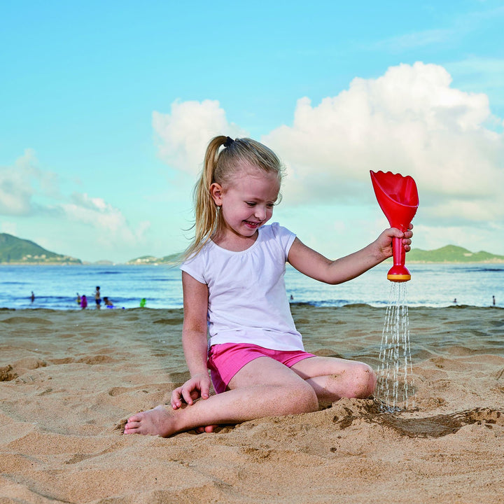 (Red) - Hape Beach and Sand Toys Rain Shovel Toys, Red