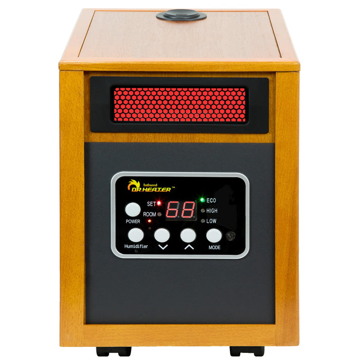 Portable Space Heater with Humidifier, 1500-Watt DR-968H w/ Humidifer