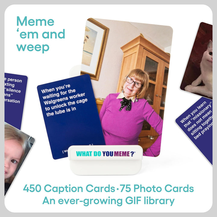 WHAT DO YOU MEME? Core Game (Original Version) – The Hilarious Adult Party Game for Meme Lovers Core Game (Classic)