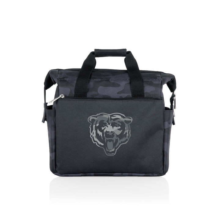 PICNIC TIME NFL On The Go Lunch Bag Cooler, Soft Cooler Lunch Box, Insulated Lunch Bag New Orleans Saints Black Camo