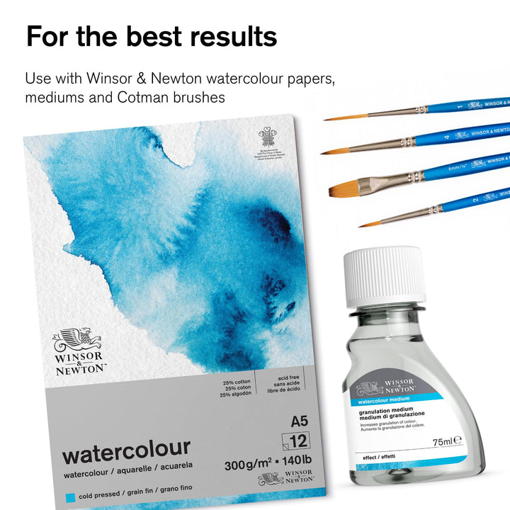 Winsor & Newton Cotman Watercolor Paint, 21ml (0.71-oz) Tube, Iridescent Black 0.71-oz Tube