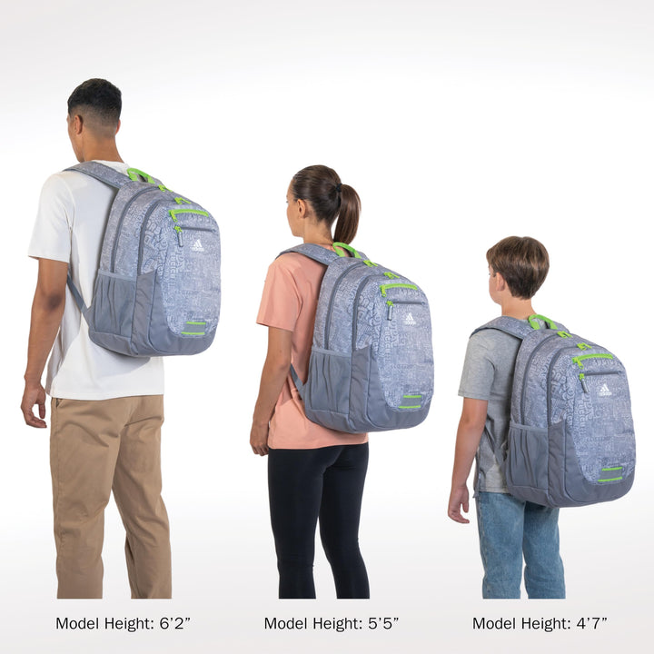 Foundation 6 Backpack One Size Hall Pass Semi Flash Aqua/Pink Spark