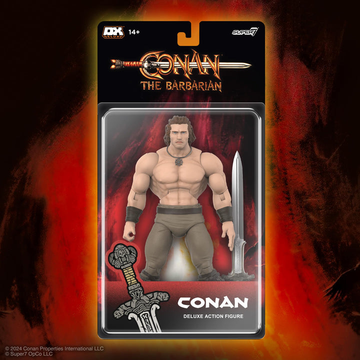 Super7 Conan The Barbarian Deluxe - Conan (Iconic Pose) Action Figure Conan (Iconic Pose) 7 in Figure