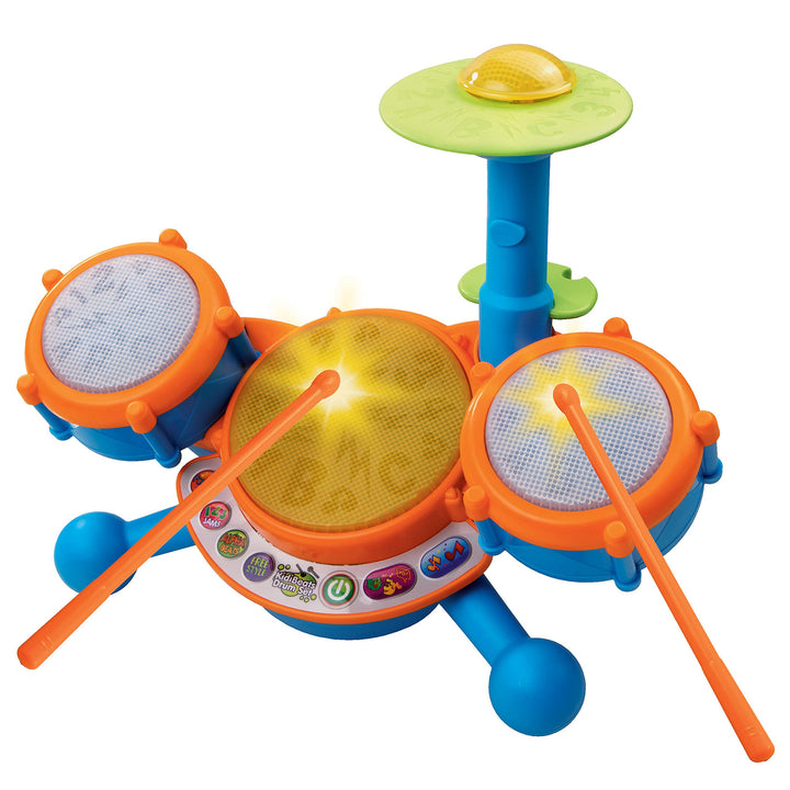 VTech KidiBeats Drum Set (Frustration Free Packaging) Orange Frustration Free Packaging