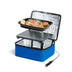 Hot Logic Mini Portable Oven, Blue, 12V Vehicle Plug, 1.5 Quart Capacity, Heats Food in Containers Lunch