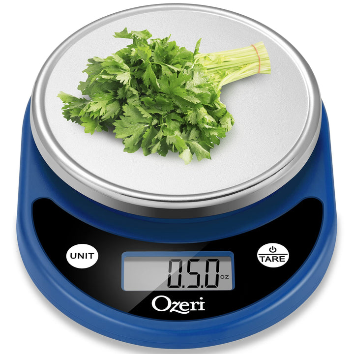 Ozeri Pronto Digital Multifunction Kitchen and Food Scale,Classic Blue